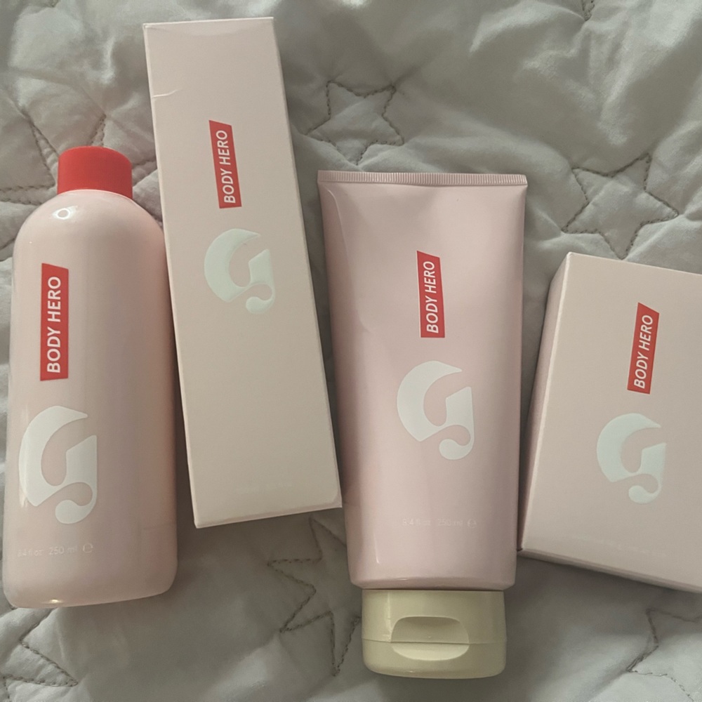 Lot of Glossier products